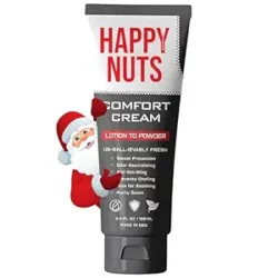 Aluminum-free deodorant for men.  Anti-chafing, odor control. 3.4 oz.