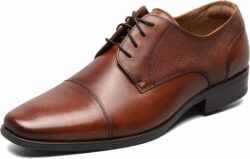 Men's Florsheim Jackson Cap Toe Oxford: Leather, man-made lining, snipped toe, blind eyelets.