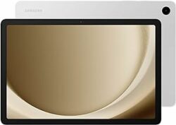 11" Samsung Galaxy Tab A9+ Plus: 64GB, powerful chipset, quad speakers, multi-window display, slim design.  Kid-friendly, US version. 2024 Silver.